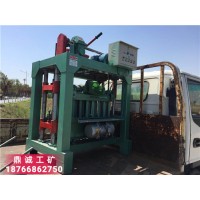 武汉半自动混凝土制砖机 移动式空心砖成型机 电动水泥砌块机