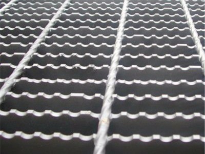 振兴厂家生产q235镀锌防滑钢格栅板 锯齿形高强度网格板批发