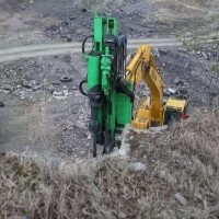 岩石钻裂一体机、液压凿岩机劈裂机挖
