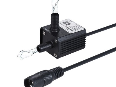 12V工业加压循环冷却农用灌溉抽水泵 医疗设备小型加湿器泵图2