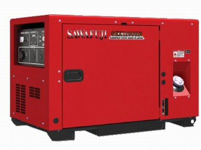 原装日本进口泽藤数码变频发电机SHX12000Di图5