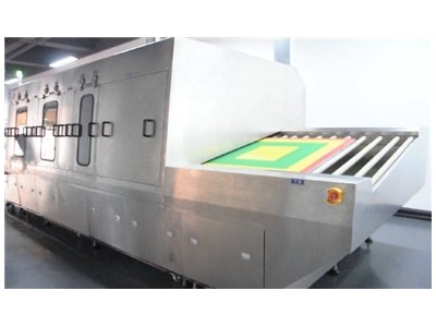 丝印网板清洗机全自动喷淋清洗油墨丝印网板，合明科技