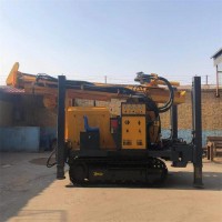 拖拉机式280米地热水井钻机 履带岩石打井机