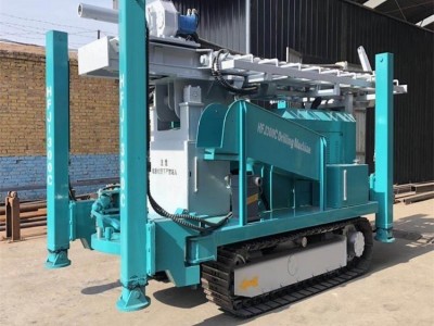 拖拉机式280米地热水井钻机 履带岩石打井机图2