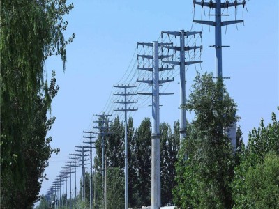 供应电力钢管杆 220KV电力钢杆电钢管杆价格图2