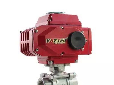 上海法登电动开关切断阀 NPT螺纹连接电动球阀图5