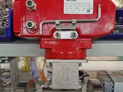 双相钢电动对焊切断阀 自控对焊球阀2507材质图4