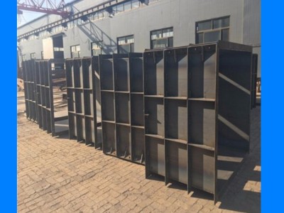 井体模具拆模顺序 方井模具示意图图1