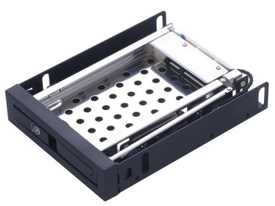 ST2510 2.5寸单盘软驱位SATA免工具内置硬盘抽取盒图2