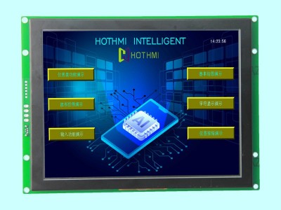 8寸智能串口屏800*600分辨率电阻触摸EzUIH080