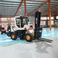 日力重工四驱叉车越野叉车3吨4吨5吨6吨叉车齐全