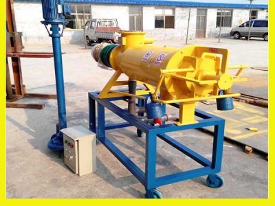 杭州粪便干湿分离机适用范围及安全操作注意事项图2