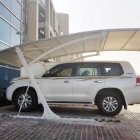 一款高品质 DIY 铝合金膜结构车篷 汽车棚 膜结构车棚