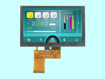 5寸高清横屏800*480分辨率TFT显示屏