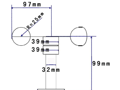 北海灵犀ABS风速传感器 坚固耐用耐腐蚀 新品首发图6