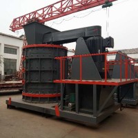 大型石子矿石复合破碎机立轴式青石制沙机立式花岗岩河卵石制砂机