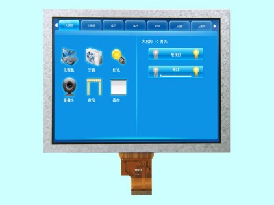 8寸高清1024*768宽视角LVDS接口TFT彩屏