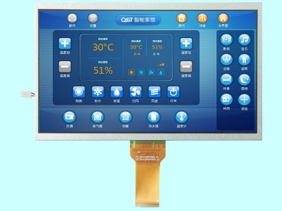 10.1寸RGB接口1024*600分辨率高亮TFT彩屏