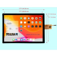 10.1寸TFT竖屏LVDS/MIPI接口800*1280
