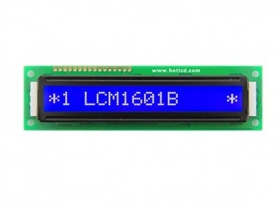 1601C蓝底白字字符点阵LCD液晶模块