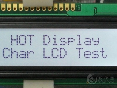 1602A灰白膜字符点阵LCD液晶模块