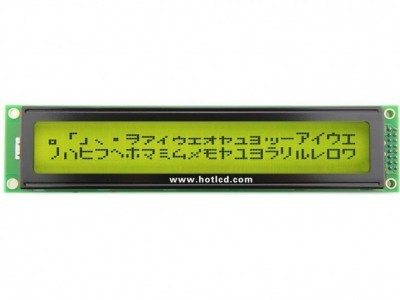 2002A黄绿膜字符点阵LCD液晶模块