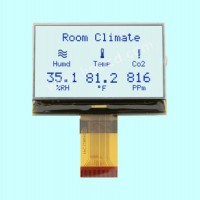 仪器仪表液晶屏COG显示屏HTG12864-20C