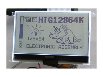 12864黑白COG显示屏HTG12864K1-K