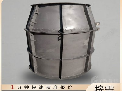 消防井模具区域存放  通讯井模具新装置