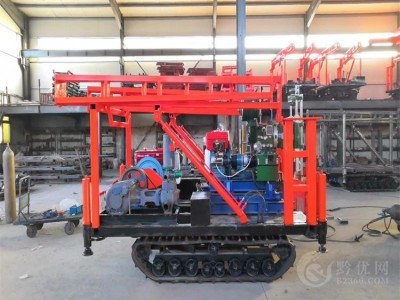 建筑工程文登200取样钻机 大口径基桩勘察钻机图2