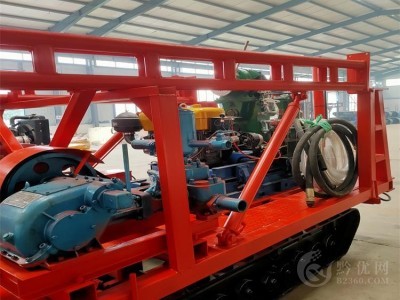 建筑工程文登200取样钻机 大口径基桩勘察钻机图3