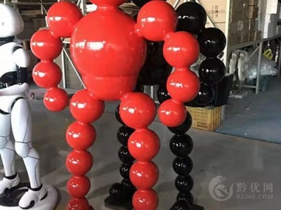 吉安现代不锈钢抽象人物雕塑 创意运动健将工艺品摆件