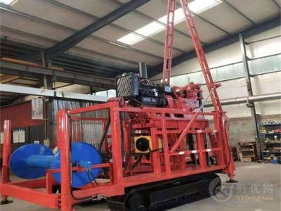 百米钻探王 电启动300型勘探钻王厂家生产图1