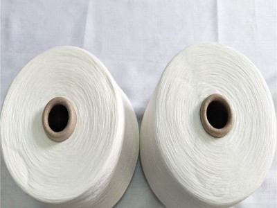 阻燃纱16支 涤纶阻燃纱线  防火纱 针织机织纱图1