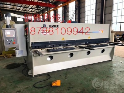 云南昆明4米数控电液折弯机、剪板机厂家直销图5