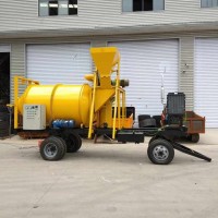 沥青自制混合料搅拌机 1.5方沥青搅拌车沥青拌合机