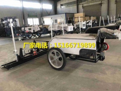 整平精度高的摊铺机两轮手扶式激光整平机厂房地坪机激光找平机