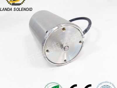 厂家供应大型圆管推拉式电磁铁 型号TU80120图2