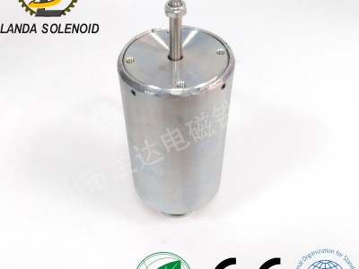 厂家供应大型圆管推拉式电磁铁 型号TU80120图3