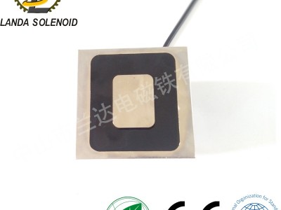 方形吸盘式电磁铁 框形吸附面 24V直流电源图2