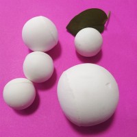 淄博厂家供应 30-60mm惰性氧化铝耐磨瓷球 高铝研磨球