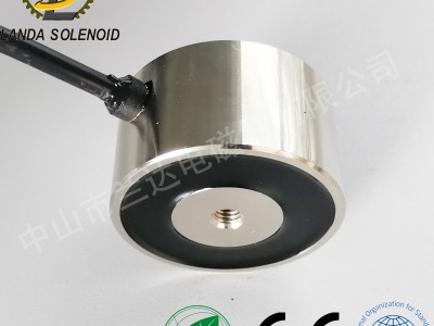 厂家直销小型防火门电磁铁H12050 吸附力70N图2