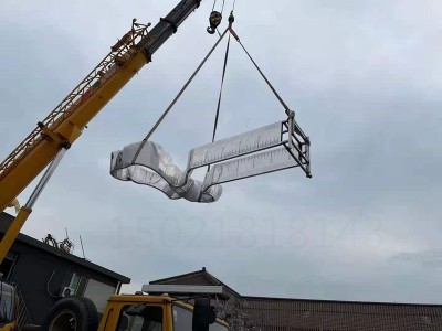 亳州城市景观 抽象尺子雕塑 大型不锈钢量具制作图2