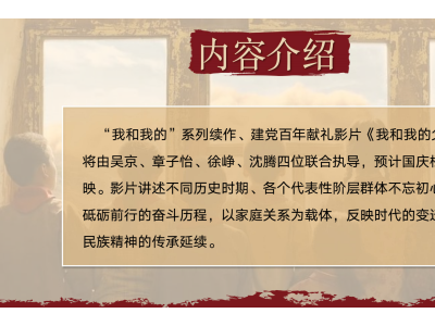 北京朝朝暮暮公司出品我和我的父辈份额供应详情图3