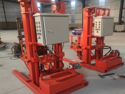 手推式120米地源热泵钻机 轻型水井钻机图2