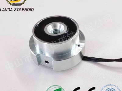 兰达*吸盘式电磁铁HY4021 微型圆形吸盘式电磁铁