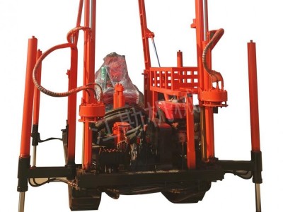 轮式单缸静力触探车 手摇式5T履带潜孔钻机耗气量图2