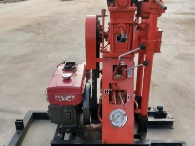 轻便钻探取芯钻机 50米液压岩心钻机 轻便回转钻机图2