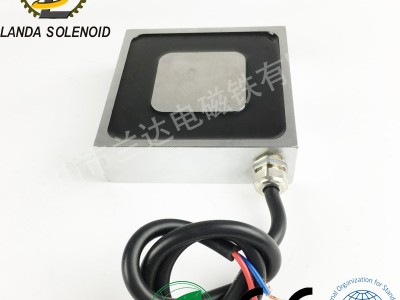 方形吸盘式电磁铁H10010030 吸力1500N图3