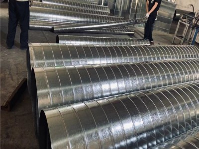 东莞圆形除尘风管 不锈钢螺旋风管吸头/分流器规格定做图4